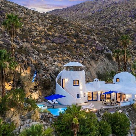Villa Santorini House Panoramic Palm Springs Views Exterior foto